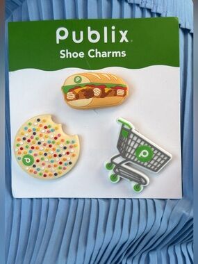 Publix Shoe Charms - Sandwich, Cookie & Shopping Cart crocs